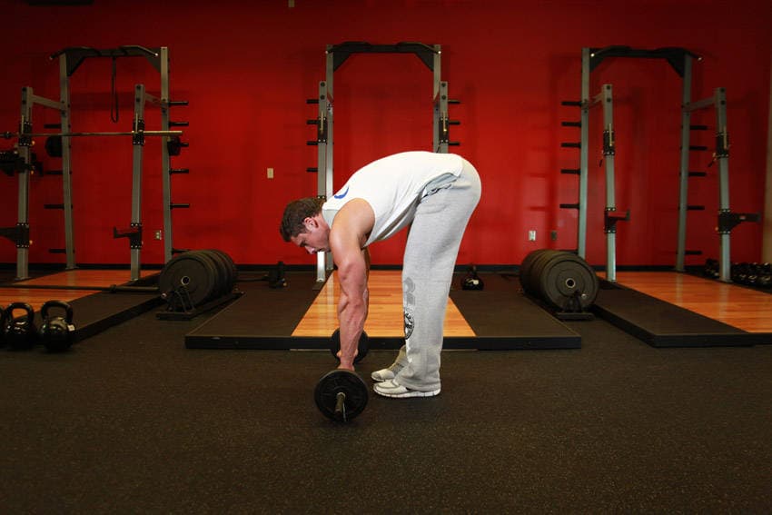 Barbell Ab Rollout